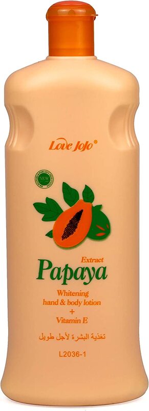 RDL Papaya Whitening Hand & Body Lotion, 600ml