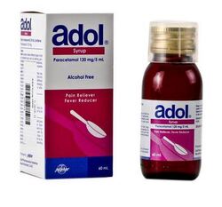 ADOL SYRUP PARACENTAMOL 120 MG/5 ML 100  ML