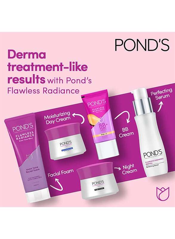 Pond'S Flawless Radiance Even Tone Glow Facial Foam, 100gm