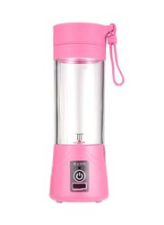 Portable Electric Blender Juicer Cup, TYW-11, Pink/Clear