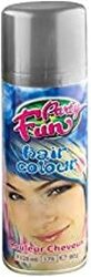 Party Fun Hair Colour Spray, Silver, One Size