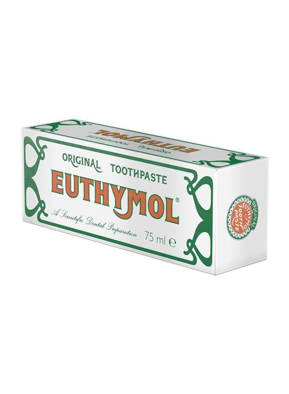 Euthymol Original Toothpaste, 3 x 75ml