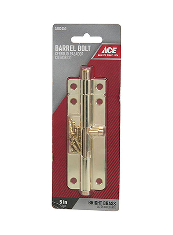 Ace 12.7cm Barrel Bolt, Gold