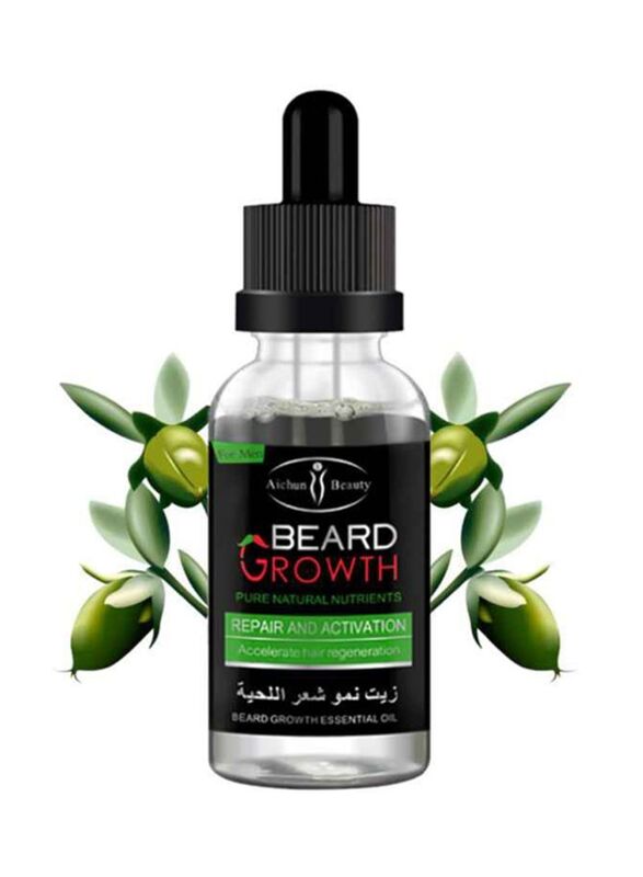 Beard Growth Oil Clear, 30ml