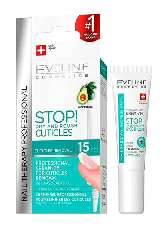 

Eveline Cosmetics Professional Cuticle Remover with Avocado Oil, Clear