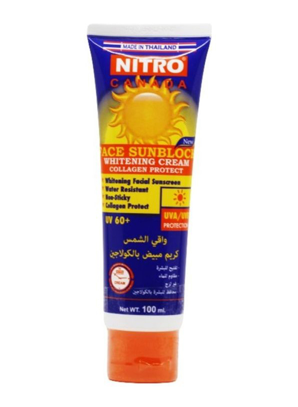 

Nitro Canada Sunscreen And Whitening Cream With Collagen White, 100ml