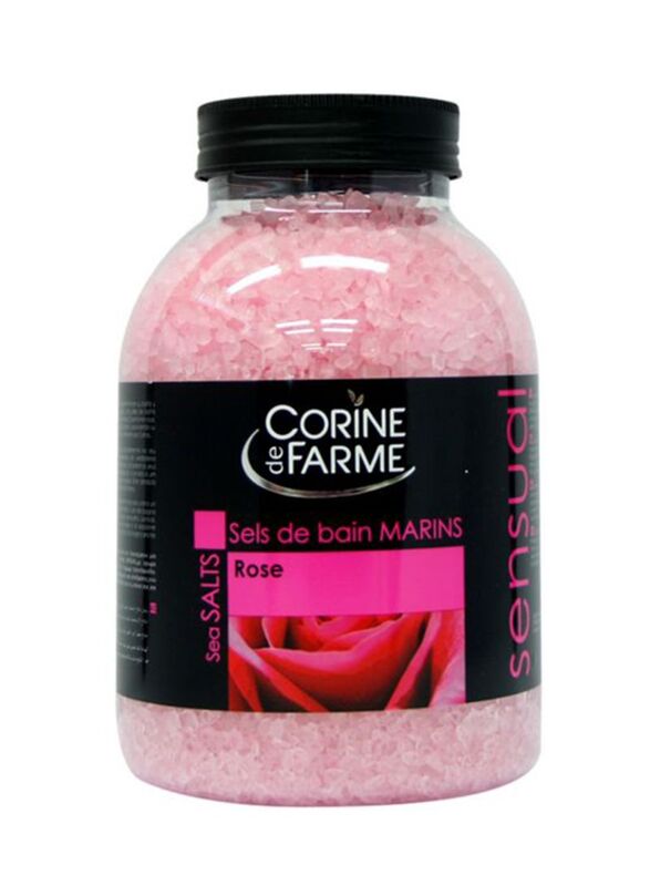 Corine De Farme Rose Sea Bath Salt, Pink, 1.3Kg