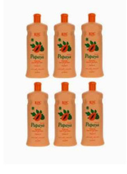 RDL Vitamin E Extract Papaya Whitening Hand & Body Lotion, 6 x 600ml