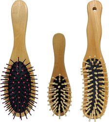 Vepa Hair Brush Natural Wooden  N-024