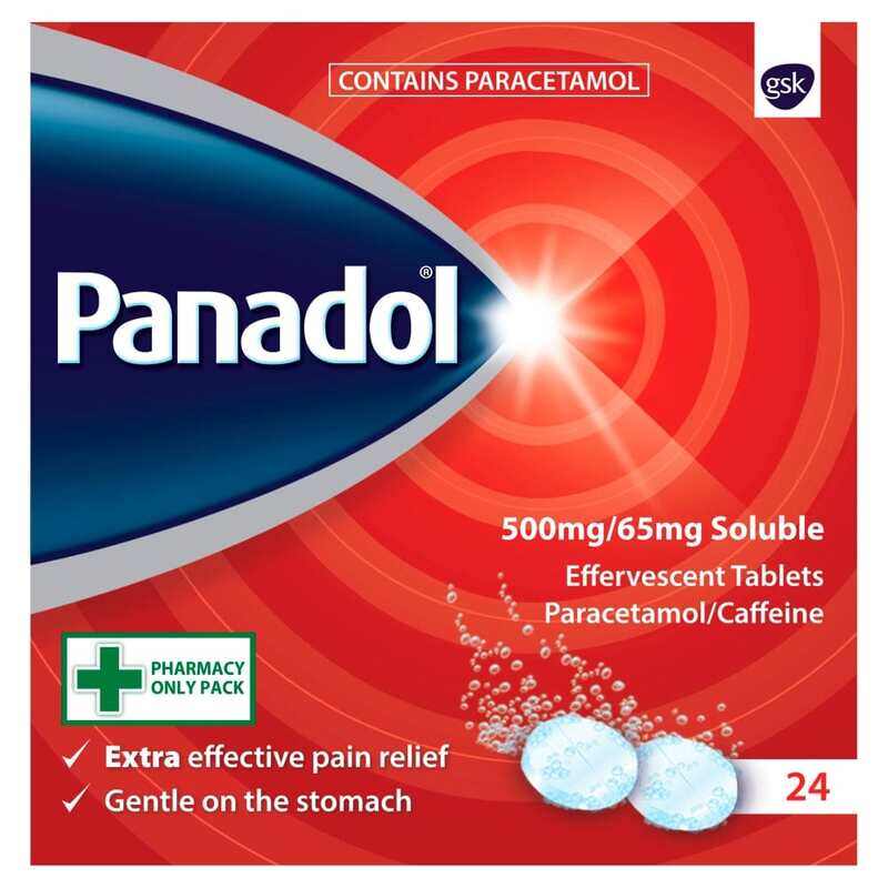 

Generic PANADOL EXTRA TABLETS 24'S