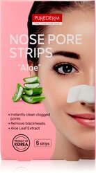 Purederm Aloe Vera Nose Pore Strips (6 strips)