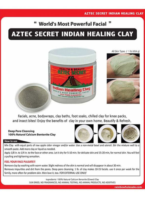 Aztec Secret Indian Healing Clay, 454gm