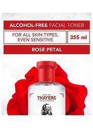 Thayers Witch Hazel Organic Aloe Vera Formula Rose Petal Facial Toner, 355ml