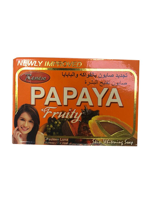 

Renew Papaya Fruity Skin Whitening Soap, 135g