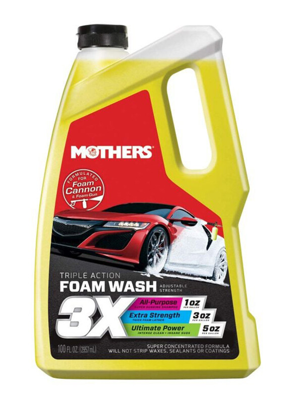 

Mothers Triple Action Foam Wash, 100oz, Green