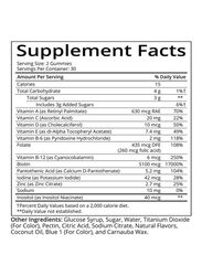 Sugar Bear Hair Vitamins Dietary Supplement, 3 x 60 Gummies