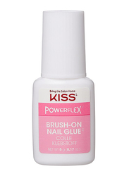 Kiss Powerflex Brush-On Nail Glue, Clear