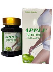 Green Apple Slimming Capsules to Boost Metabolism, Trim Waist, and Elevate Natural Energy for Enhanced Focus and Elevated Mood, 50 Capsules