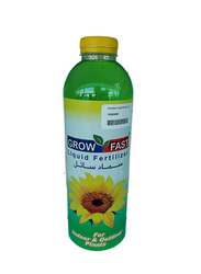 PMT Grow Fast Liquid Fertilizer, 1 Liter, Green