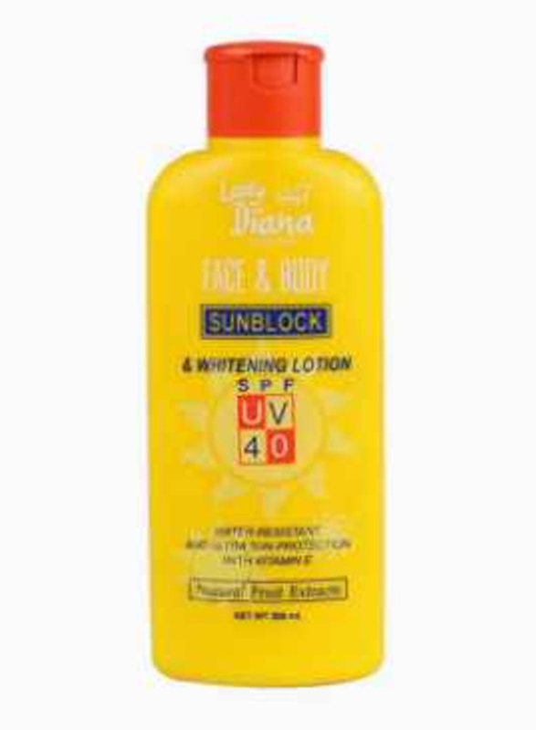 Lady Diana SPF40 Sunblock & Whitening Lotion, 12 x 200ml