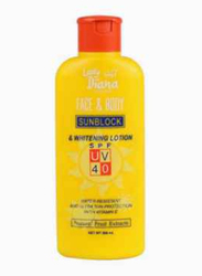 Lady Diana SPF40 Sunblock & Whitening Lotion, 12 x 200ml