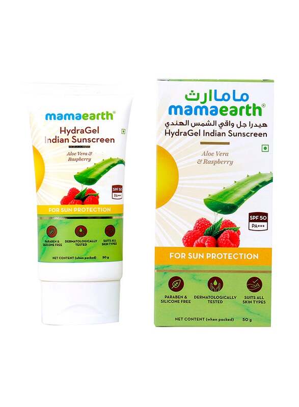 Mamaearth HydraGel Indian Sunscreen SPF50 50grams