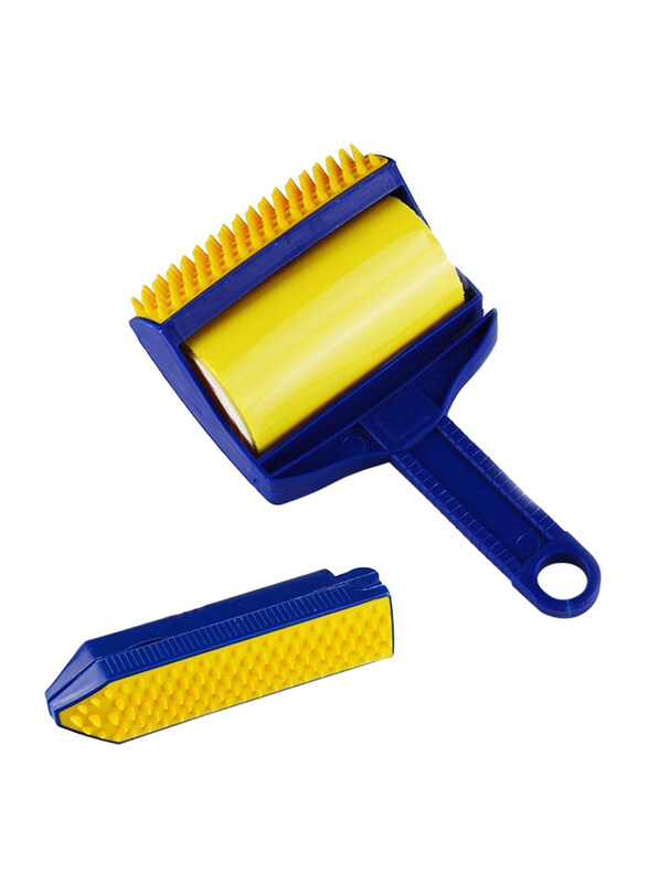 

Generic Sticky Buddy With Roller Brush, Yellow/Blue