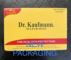 Dr. Kaufmann Medicated Sulphur Soap, 12 x 80g