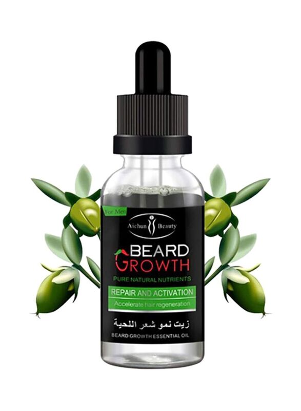 Aichun Beauty Beard Growth Oil, 30ml, 2 Pieces