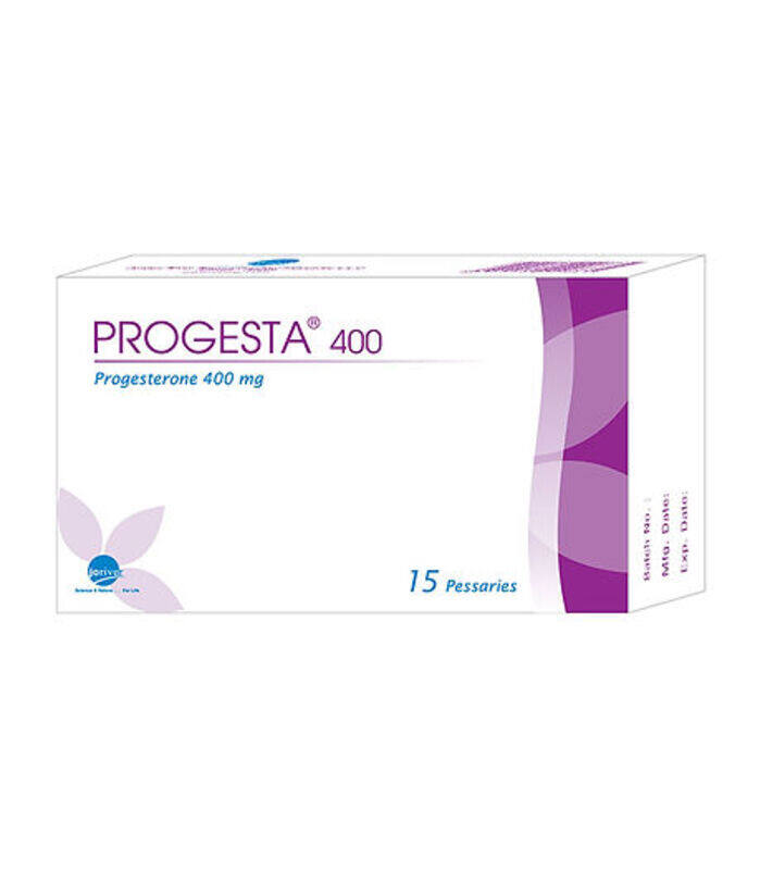 

Generic PROGESTA 400MG VAGINAL PESSARIES 15S