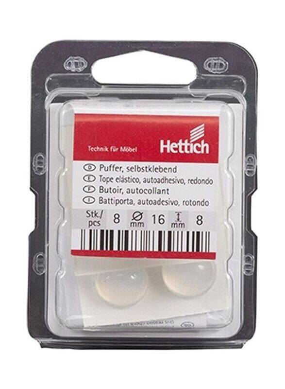 

Hettich 8 Piece Round Stop Buffers, White