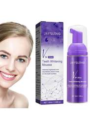 Jaysuing v34 Tooth Cleaning Mousse 50ml Tooth Whitening Toothpaste Clean Teeth Fresh Breath White Teeth Cleaning Product