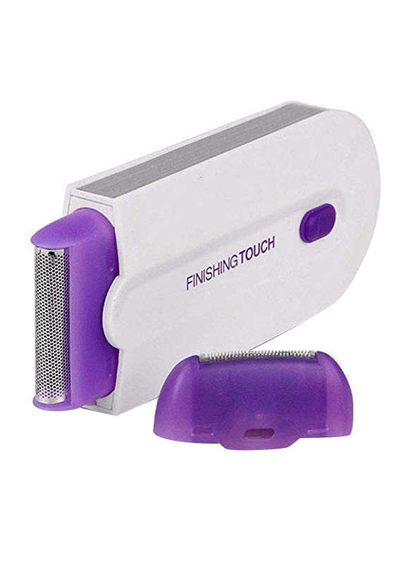 

Finishing Touch Yes Ladies Electric Shaver Trimmer, White/Purple