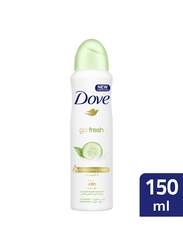 Dove Go Fresh Women Antiperspirant Deodorant Spray with Cucumber And Green Tea, 150ml