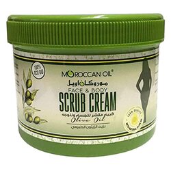 Moroccan Oil Face & Body Scrub Cream W/Olive 500 Ml