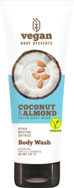 Vegan Desserts Coconut & Almond Cream Hair Mask 250ml