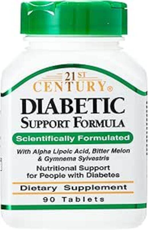 

Generic 21ST CENTURY DIABETES FORMULA MULTI VIT, TABLETS 90'S