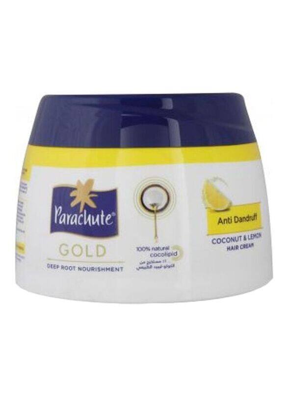 

Parachute Gold Anti-Dandruff Coconut and Lemon Hair Cream for All Hair Types, 210ml