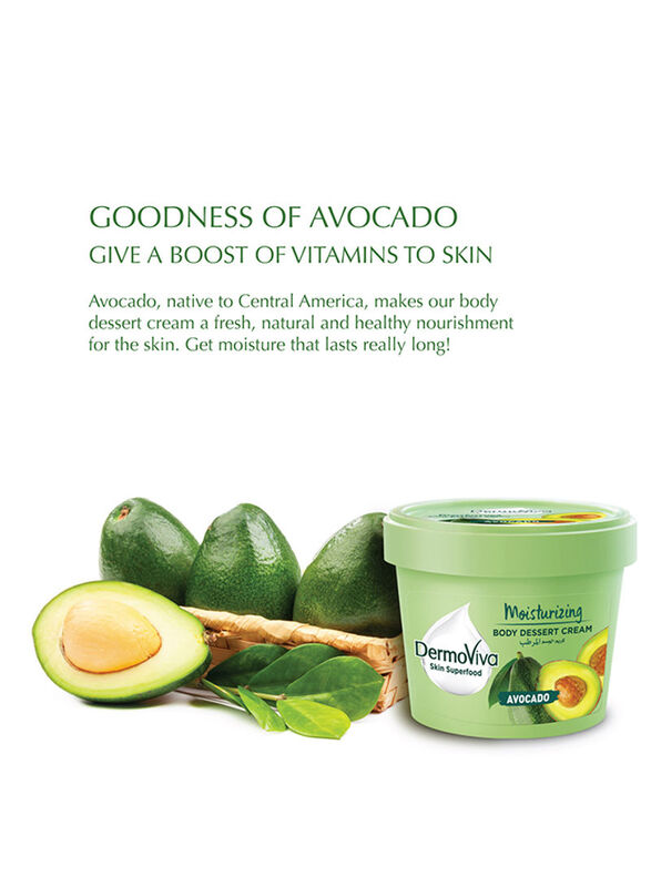 Dabur DermoViva Avocado Body Cream, 70ml