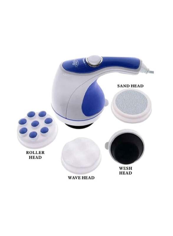 Relax & Tone Multipurpose Body Massager, Multicolour, 4 Pieces