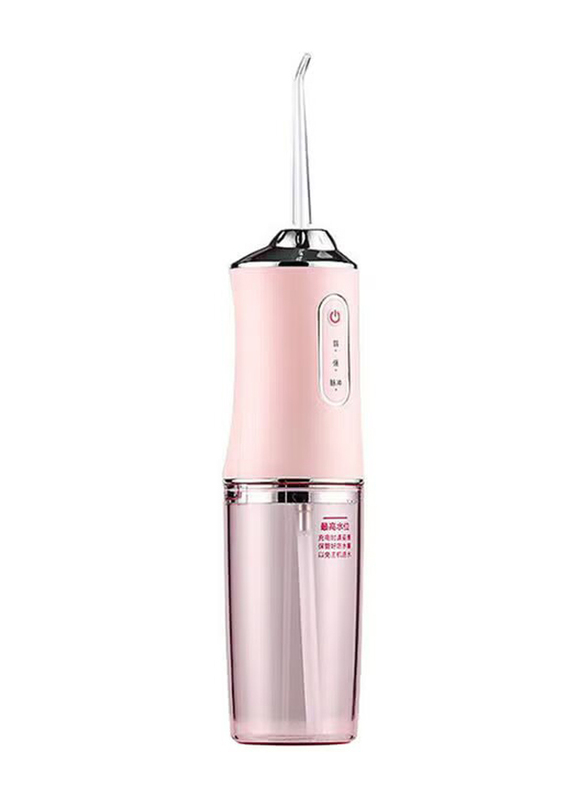 Portable Electric Oral Water Flosser, Pink