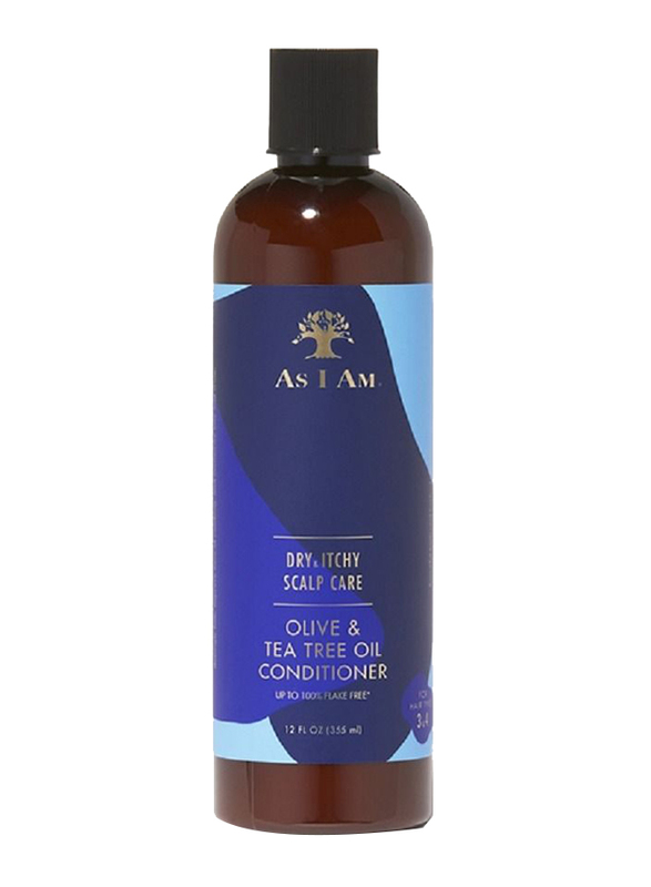 As I Am Olive & Tea Tree Oil Dandruff Conditioner, 355ml