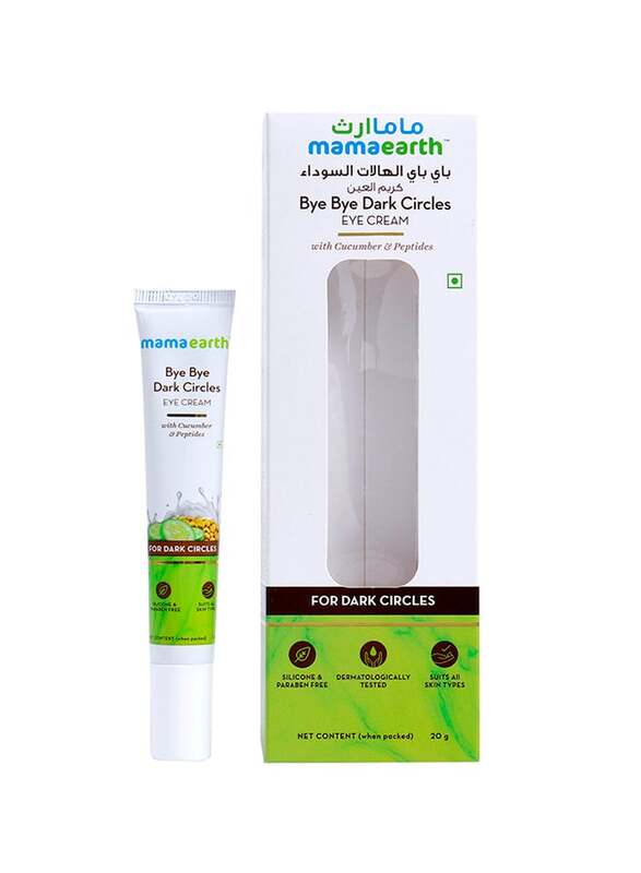 Mamaearth Bye Bye Dark Circles Under Eye Cream 20grams