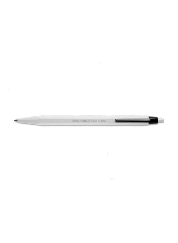 Caran D'ache Ballpoint Pen with Push-Button, Black