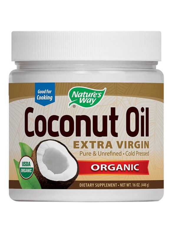 Nature's Way Extra Virgin Organic Coconut Oil, 448g
