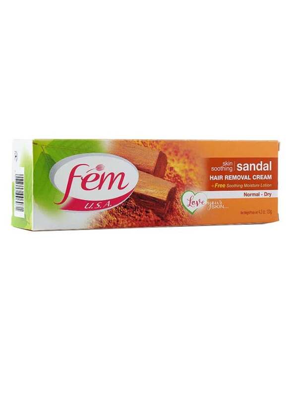 Fem Sandal Hair Removal Cream, 120gm