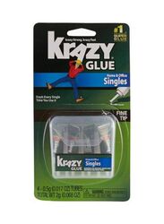 Krazy Glue 0.5g Home & Office Singles Glue, Multicolour