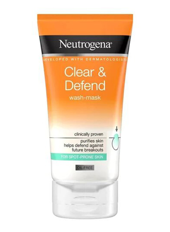 Neutrogena 2-In-1 Spot Controlling Wash Mask, 150ml