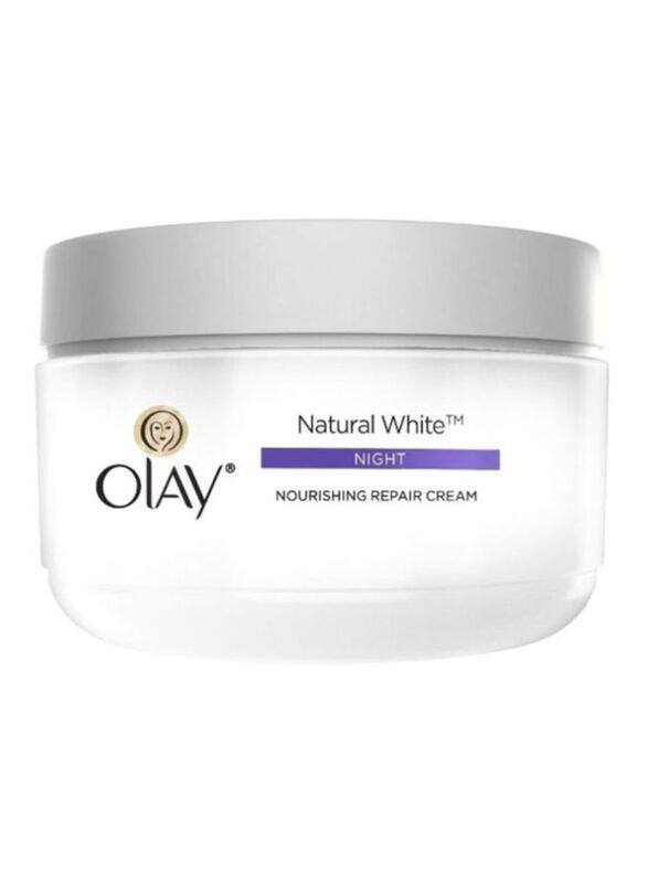 

Olay Natural White Night Nourishing Repair Cream, 50ml