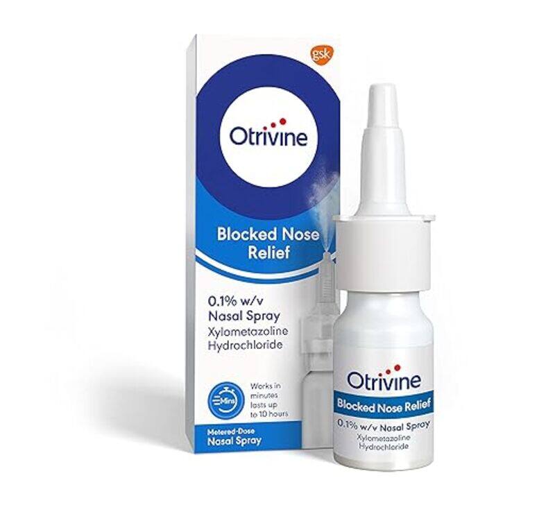 

Generic OTRIVIN 0.1% NASAL SPRAY MENTHOL
